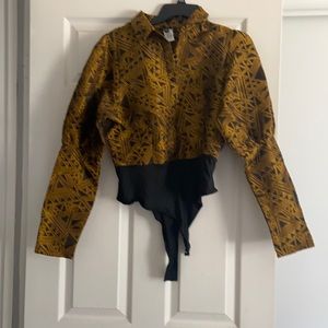 Fashion Nova bodysuit NWT